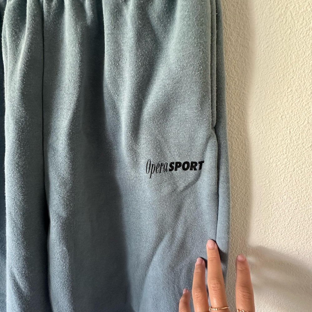 Comfy Dusty Blue Sweatpants - Opera Sport